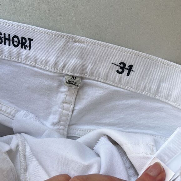 J crew High-rise denim short in white Size 31 - Picture 12 of 15